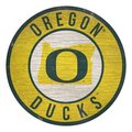 Fan Creations Oregon Ducks Sign Wood 12 Inch Round State Design 7846020181